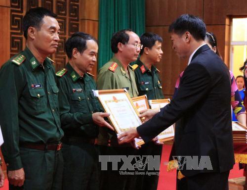 Tăng cường tăng dày, tôn tạo mốc quốc giới Việt-Lào ảnh 1